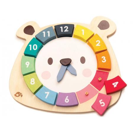 Leer de klok – houten spel | Tender Leaf Toys